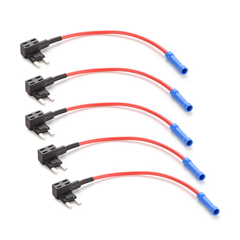 Car 4 Way Circuit Standard ATO Blade Fuse Box Block Holder 12V/24V+4 Fuse Holders1