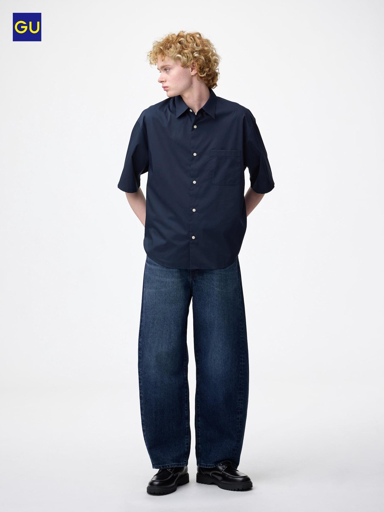 

Джинсы Uniqlo Gu Barrel Leg 68 BLUE/MEN 29