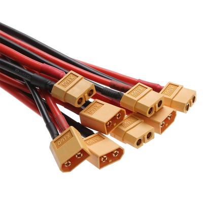 XT60 Stecker Buchse / Stecker 10CM/15CM XT60 Akku Stecker Buchse Stecker mit Silikon 12 AWG/14 AWG Draht