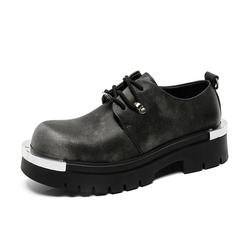 Fashion Designer style men's leather shoes Thick bottom height increasing Fashion and Leisure Party Luxury casual shoes 38-46 Hot