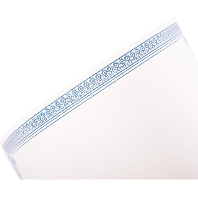 Certificate Paper 8.5 x 11 Inches, 100-Pack Diploma Paper, Letter Size, Blank, Blue Borders