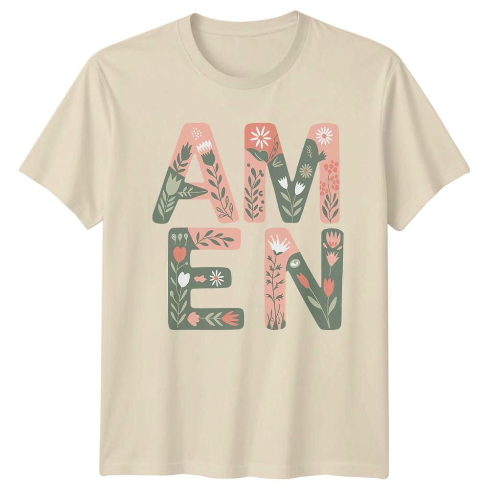 AUnisex Unisexs TShirt Floral Christian Religious Mothers Day Gift For Her