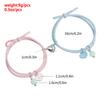 Small rubber band hand rope, love magnet attract, couple love love bracelet, a pair of simple hair ropes for male girlfriends