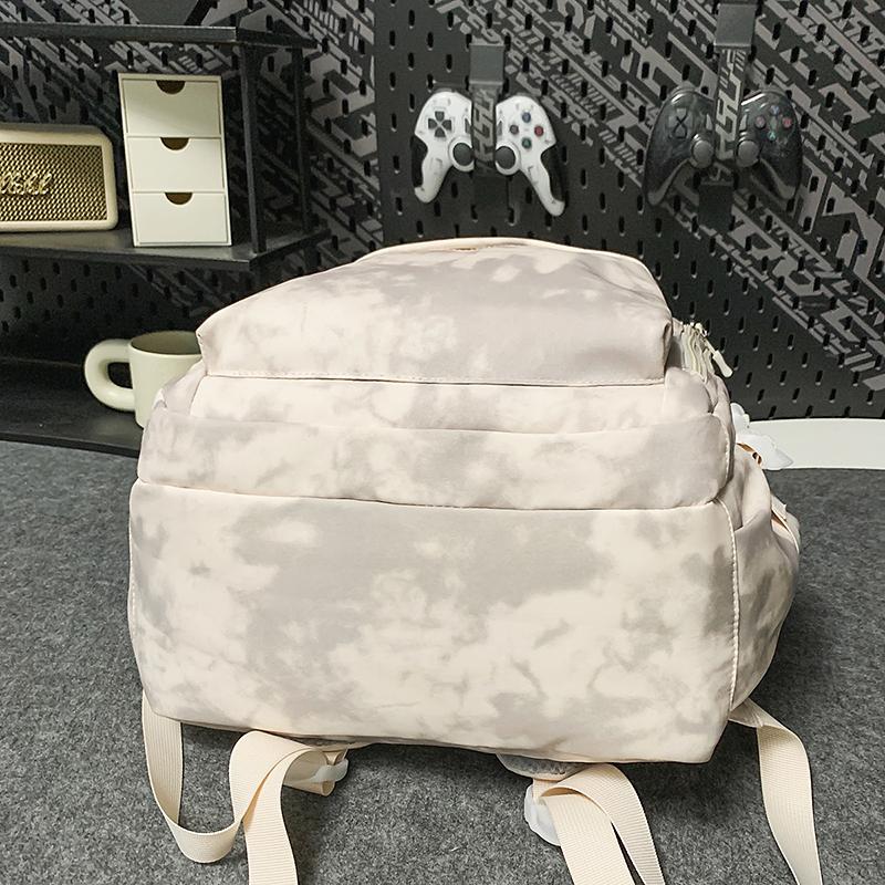 Student Class Computer Bag Women Large Capacity Travel Backpack Men Letter Backpack