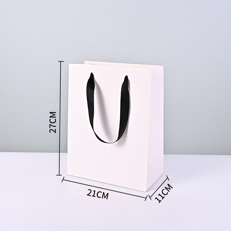 Bolsas Tote com Borda Dourada Sacos de Papel com Alça Artesanato DIY Caixas de Presente para Roupas Sacos com Borda Preta Sacos para Presente de Aniversário, Natal, Casamento e Madrinha