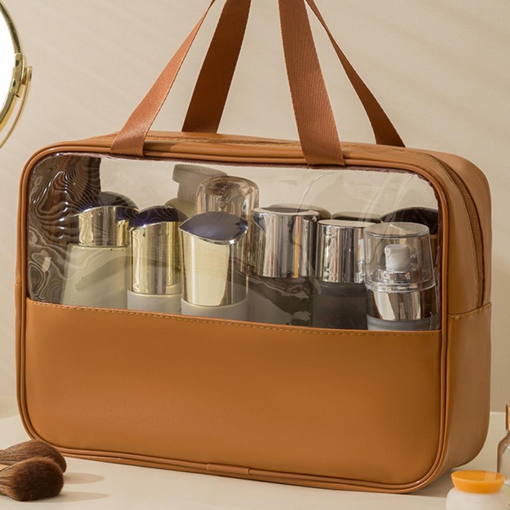 

Дизайн с широким отверстием Косметичка Водонепроницаемая сумка для мытья в ванной Новая дорожная сумка для хранения Женщины Девушки