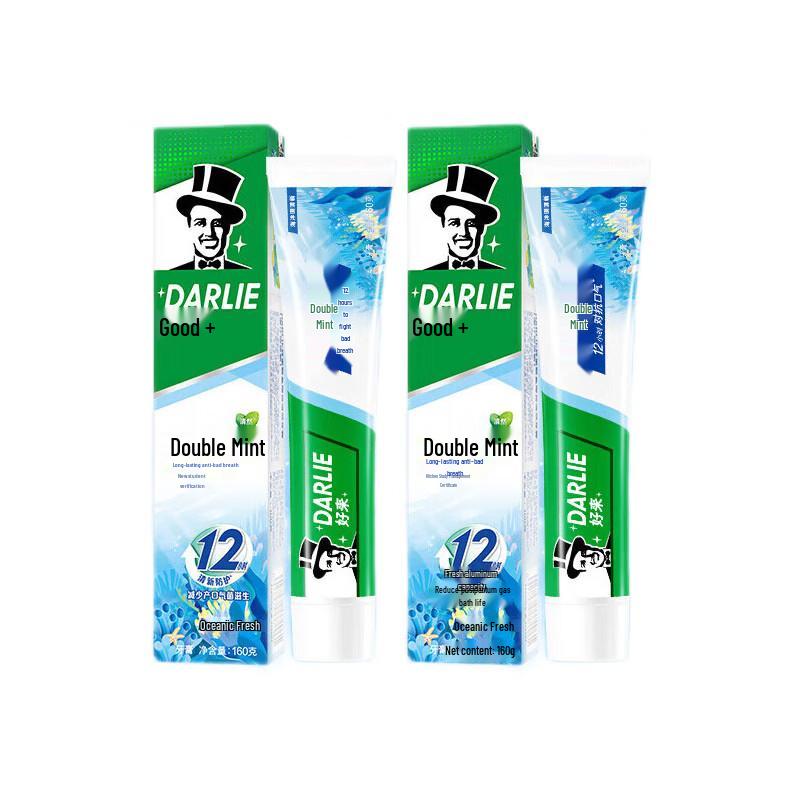 Darlie Double Mint Ocean Fresh Toothpaste (2x160g)