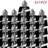 New 8pcs/lot MOC Uruk-hai Orc Army Group Orcus Figures Model Building Blocks LOTR Bricks Medieval Toys for Children gifts