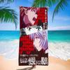 Asciugamano da Bagno Anime E-Evangelions Microfibra Morbido Assorbente Traspirante Per Bambina Bambini Decorativo Cartone Animato Asciugamano da Spiaggia