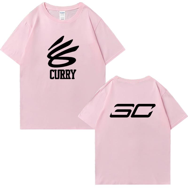 2025 Jinzhou Warriors Curry 30 Basketball train Double Sided Printed Oversized t-shirt Men Women Cotton Unisex Summer clothing