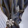 Exquisite Curtain Holdback Buckle Metal Curtain Straps Clips Butterfly Curtain Tieback  Living Room