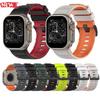 Bracelet de montre bicolore en silicone Pour Apple Watch Ultra 3/2 49mm 42mm 44mm 45mm 46mm Bracelet Sport Pour Iwatch Series11 10 9 8 7 6 SE3