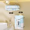 Suction Cup Wet Tissue Holder Punch-Free Wipes Paper Storage Box  Toilet Use