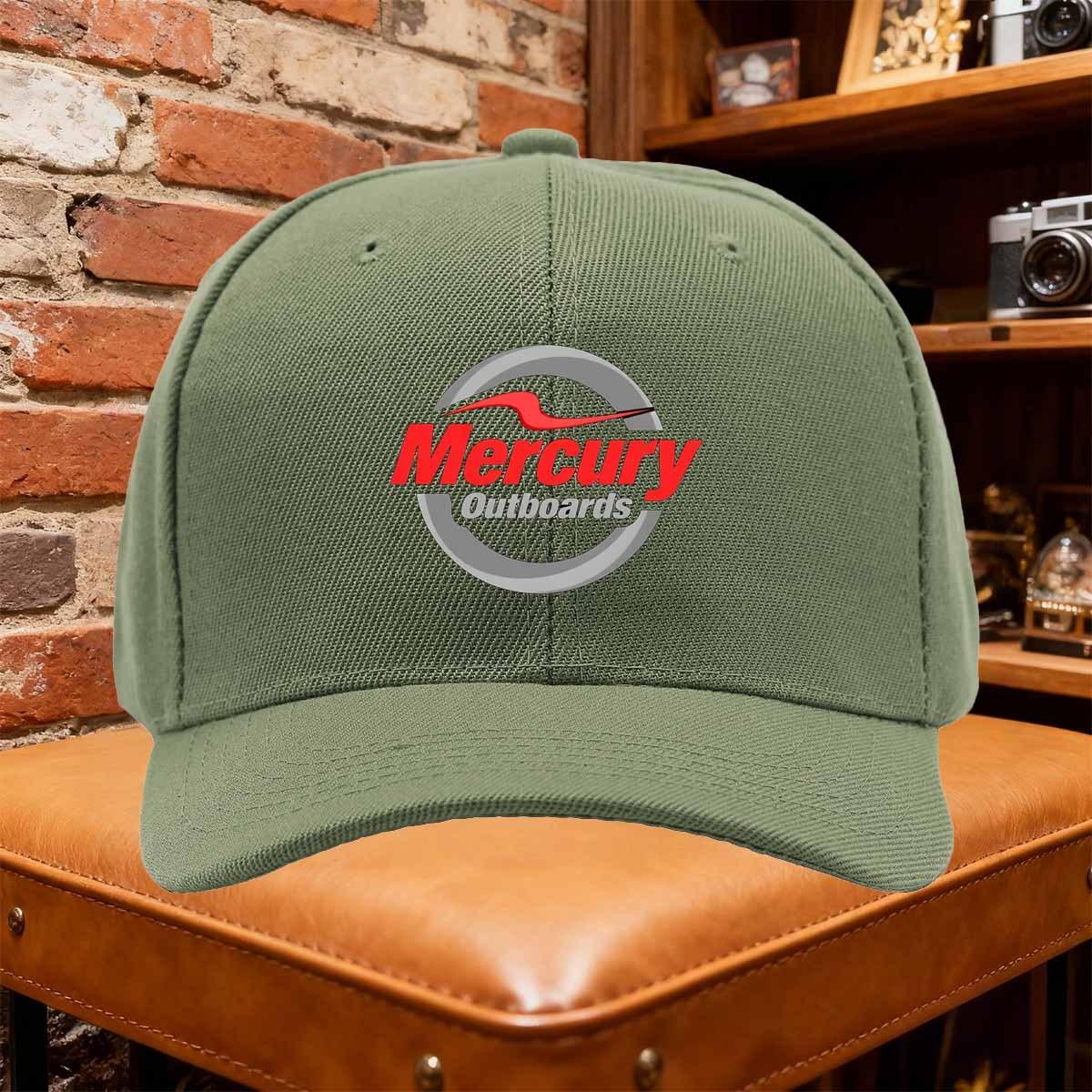 Unisex Baseball Cap for MERCURY Outboards Adjustable Snapback Baseball Cap Casual Cap() 1pc