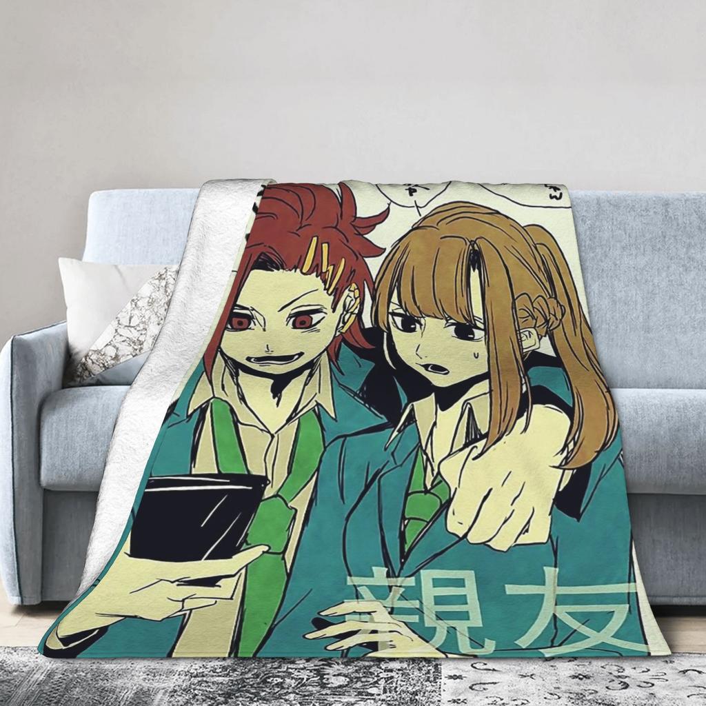 YTTD Anime Shin Sou Idk Sara Blankets Your Turn To Die Game Fuzzy Funny Breathable Throw Blanket for Home  Winter
