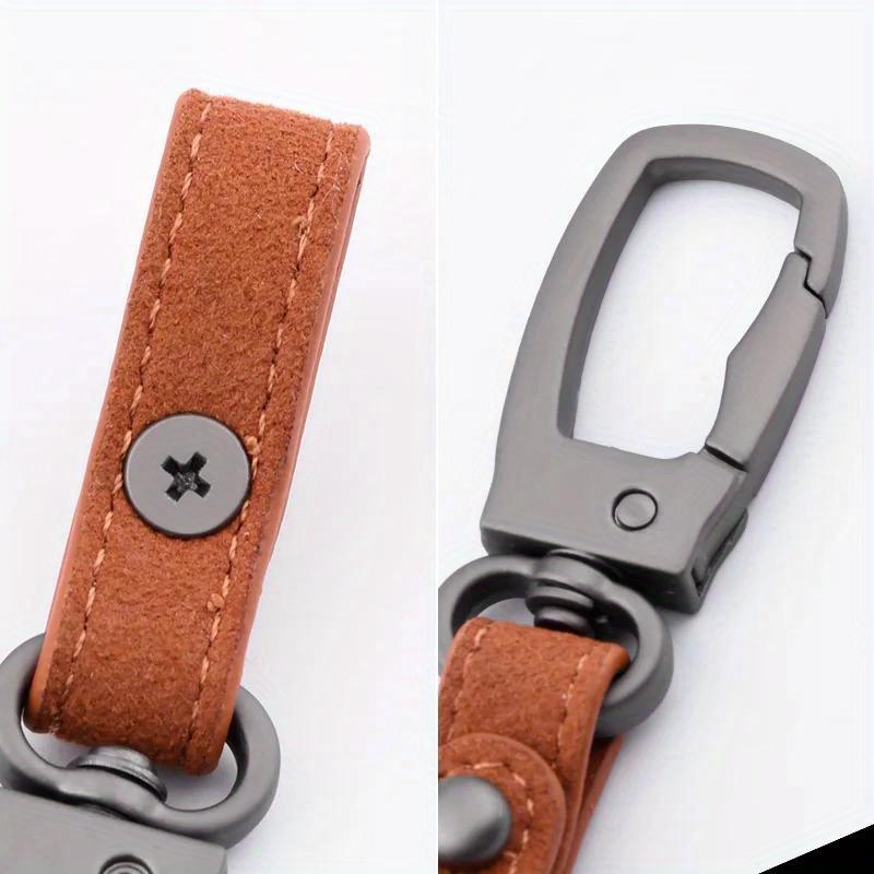 2 Pezzi Portachiavi Fatto a Mano Portachiavi in Pelle Portachiavi Auto Fai da Te Portachiavi Organizer Chiavi Accessori Portachiavi