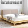 Invisible Non-Slip Plastic Bed Sheet Holders - 4 Pieces for Secure Fitted Covers and Quilts