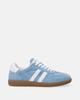 Blue Suede Women's Shoes In Retro Style Blue Suede Women's Shoes In Retro Style 37