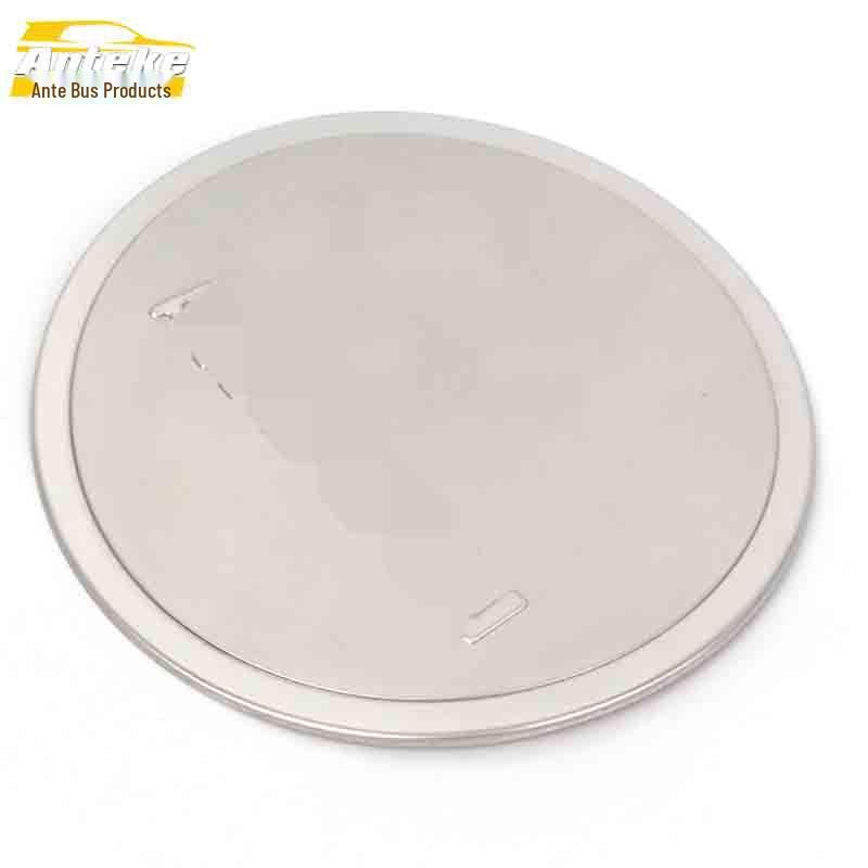 Verna Stainless Steel Fuel Tank Cap Cover - Scratch-Resistant Decorative Sticker for Car