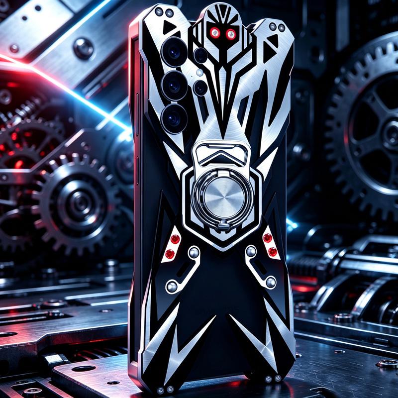Luxury Thor Heavy Duty Armor Metal Aluminum Phone Case For Samsung Galaxy C55 F36 F55 F56 M15 M35 M36 M55 M56 Bumper Cover Cases