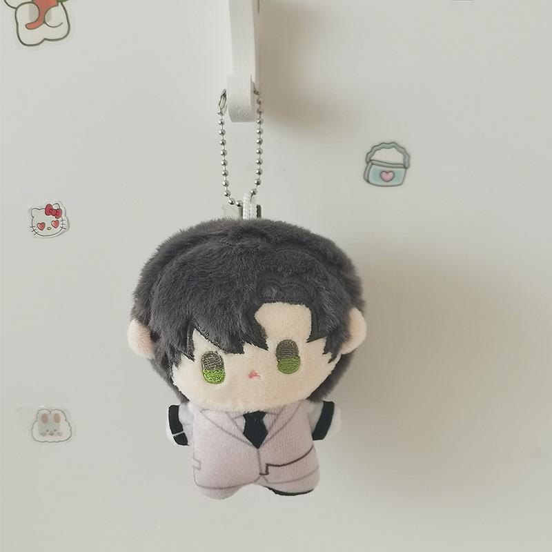 

Cotton Doll Plush Keychain 10cm Pendant 2D Boy Bag Doll 10*8cm