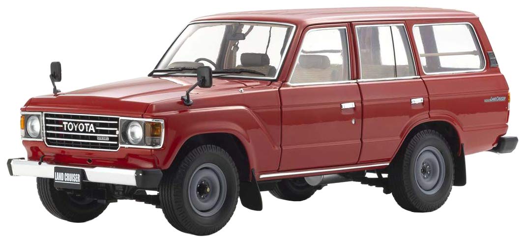 

Kyosho Original Toyota Land Cruiser 60 Red Finished Product KS08956R 1/18 червоний