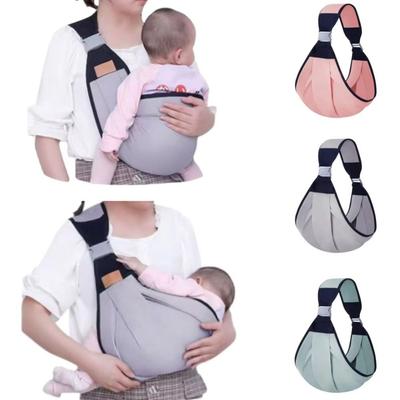 Rahat Bebek Taşıyıcıları Ayarlanabilir Çocuk Sling Wrap Yumuşak Bebek Taşıma Çantası Dört Mevsim