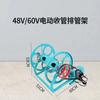 Agricultural Remote Control Pesticide Spraying Machine Electric Winding Rack Automatic Pipe Machine Water Truck Storage Device