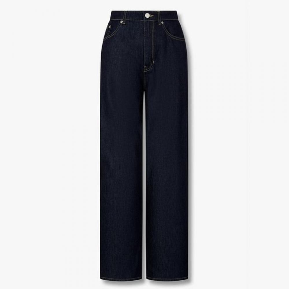Studio Tomboy Denim Backbanding Pants  9176262981ct Indigo/OS