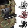 Carbon Fiber MOLLE Tactical Vest with Folding Phone Carrier & Navigation Board