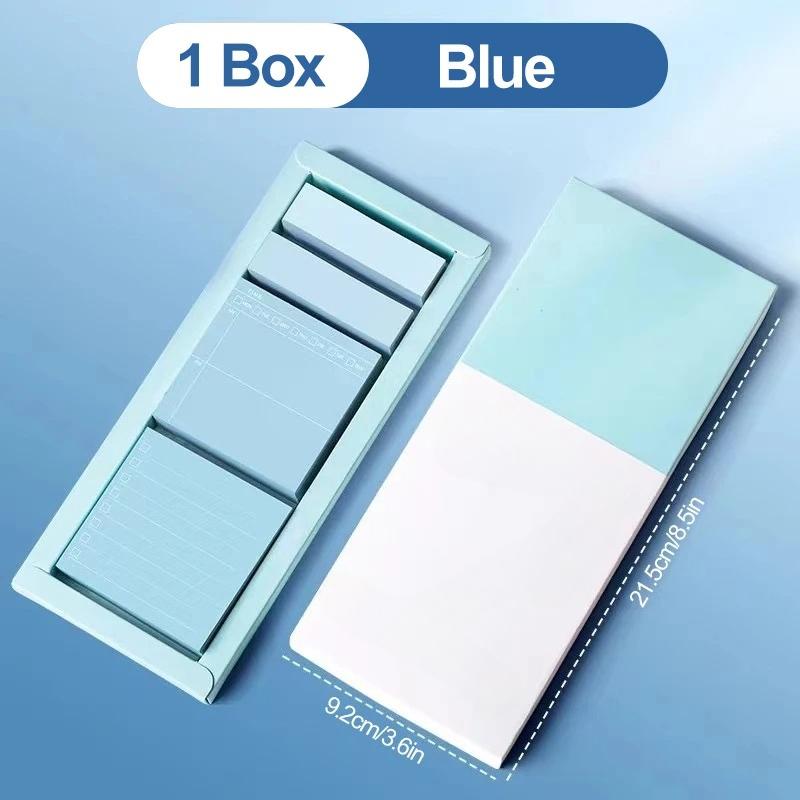 Gradient Color Box Convenience Sticker Set Leave A Message for Sticky Notes Memo Sticky Notes Student Stationery Post-it Note