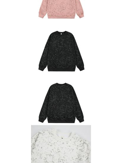 2025 Men's Casual Tie-Dye Cotton Hoodie, 320g, Round Neck, Long Sleeve, Two-Zipper Design