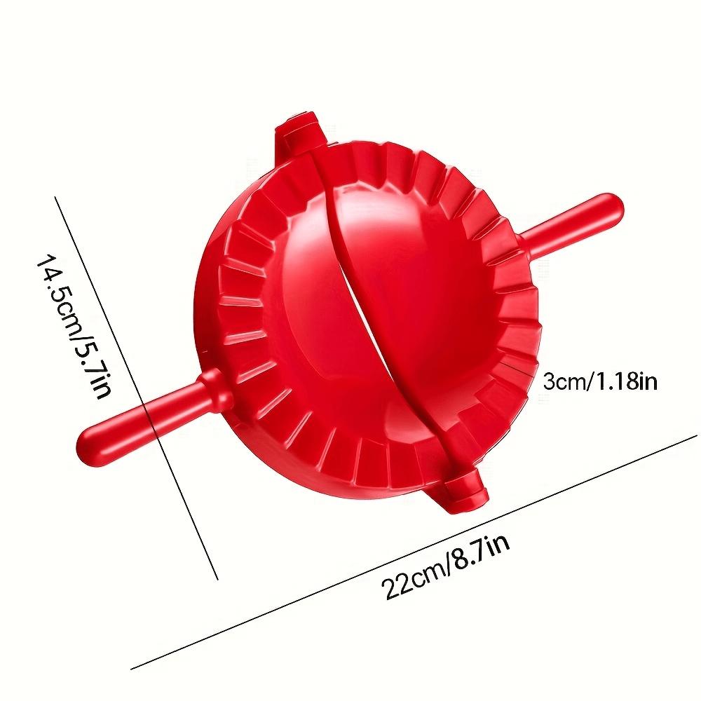 Plastic Mold for Making Press-Shaped Dumplings, Baking Tools for Kitchen Dumpling Making Tool Dumpling Mold красный