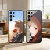 Anime S-Spice and W-Wolf Phone Case For Samsung S26,S25,S24,S21,S22,S23,S30,Ultra,S20,FE,Lite,10,9,Black Cover