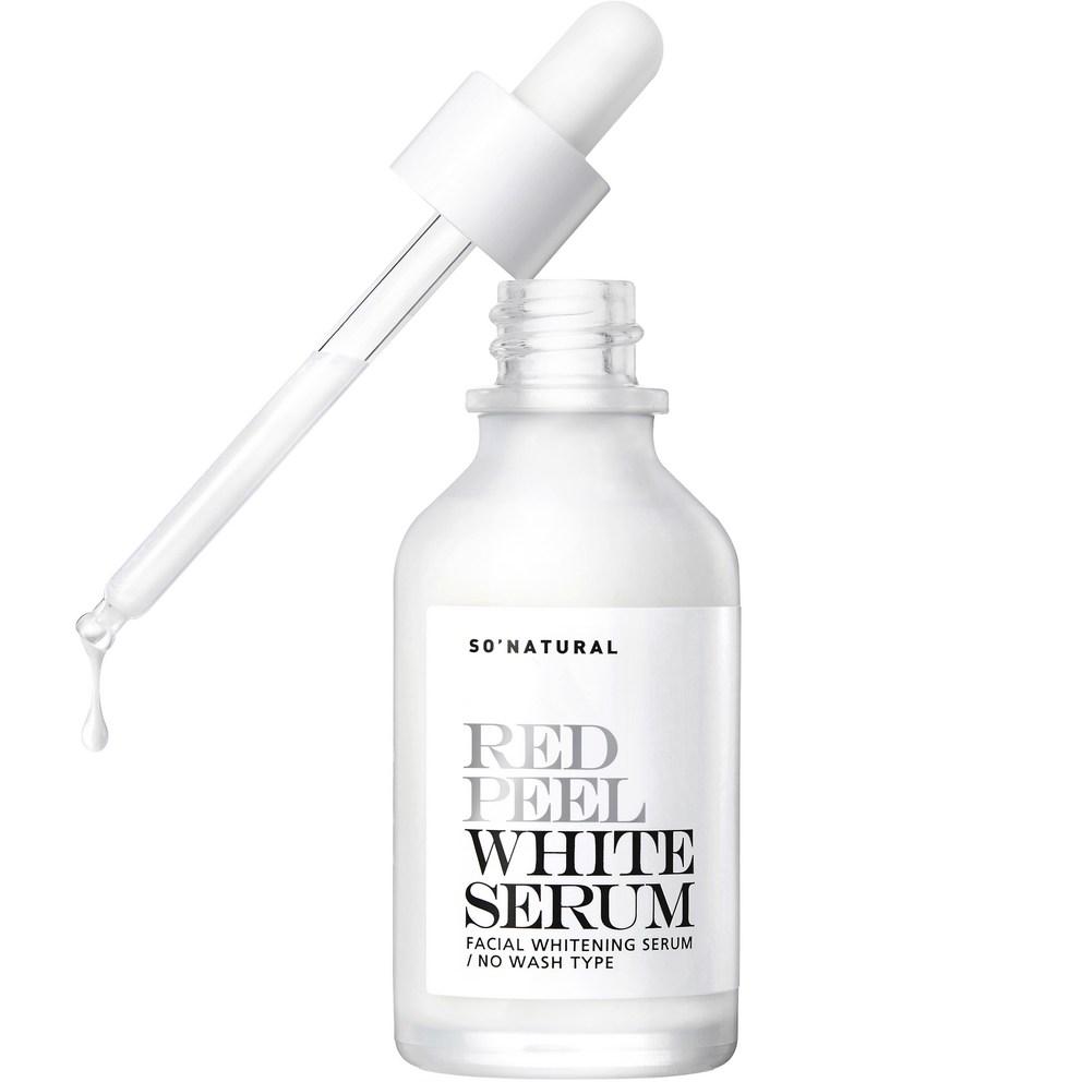 So Natural Red Peel White Serum