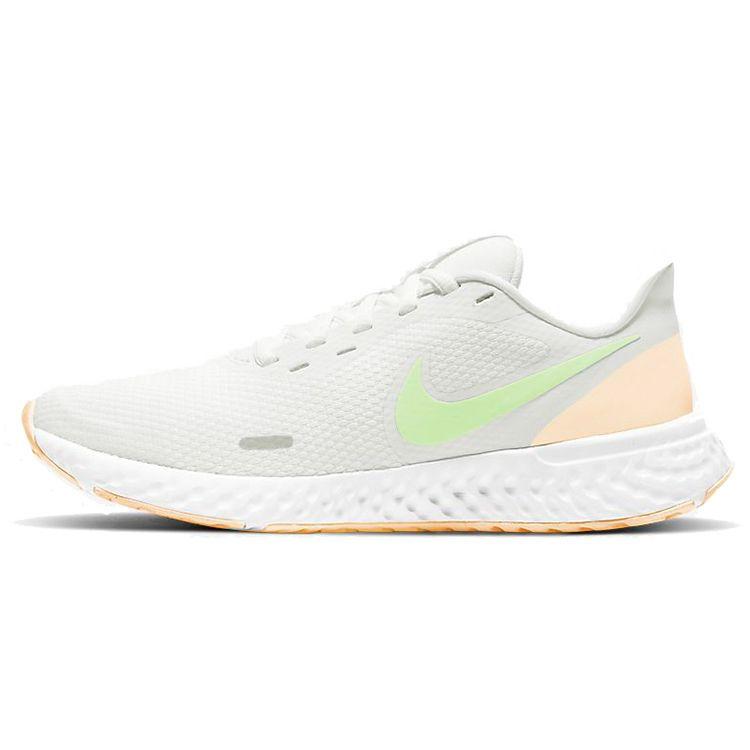 

Nike Revolution 5 Summit Белые женские кроссовки Guava-Ice Barely-Volt BQ3207-105