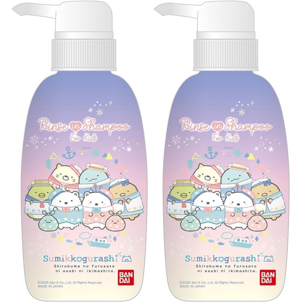 Bandai RInse In Shampoo Sumikko Gurashi  X2  300ml  X2
