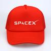 Hot Sale SpaceX Baseball Caps UFO Unisex Women Hats Summer Outer Space Rocket Musk Fans Sport Active Cool Hat Mesh Net Trucker Cap