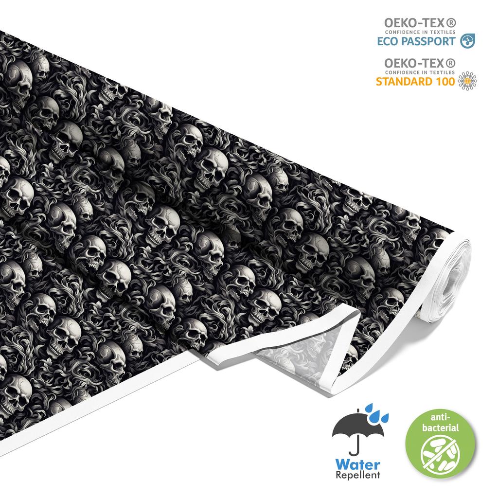 Outdoor Decorative Fabrics Oxford - Motif The Skull I Dx4592