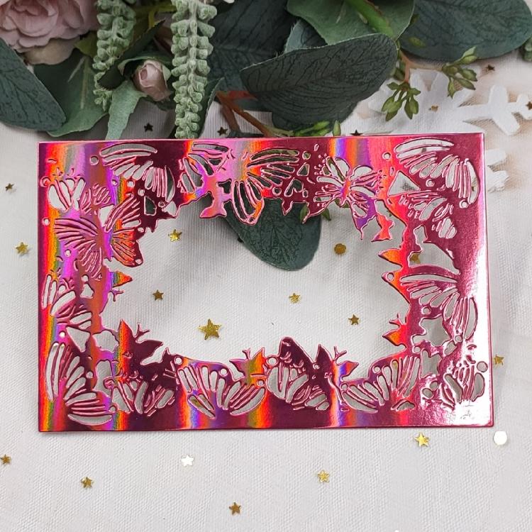 Ramka zaproszenia Metalowe wykrojniki Kartka Wytłaczanie DIY Szablon albumu fotograficznego Forma