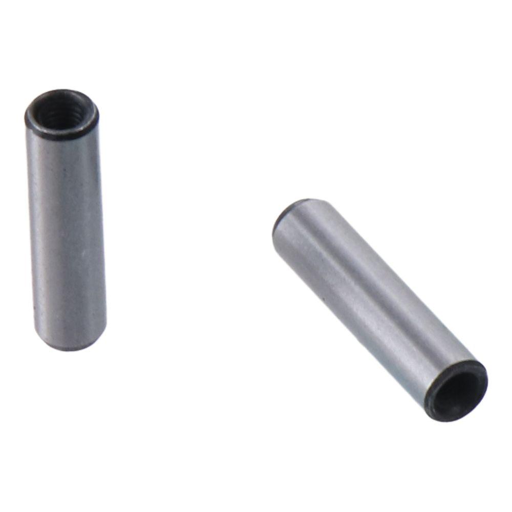 10Pcs 16/20/25/30mm Length Internal Thread Dowel Pin 4mm/5mm Diameter Bed Bookshelf Metal Devices