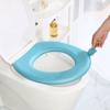 Toilet Silicone Pad Toilet Pad Four Seasons Universal Household Waterproof Toilet Seat Mat Cushion Thickened Warm Washable