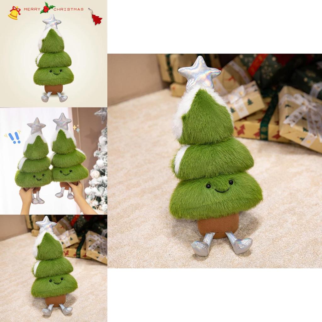 Christmas Tree Plush Figure With Pp Cotton Filling For Home Decorations And Childrens Toys