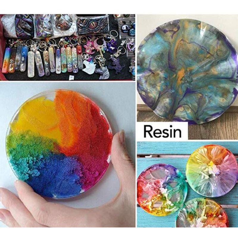 Epoxy Resin Dye Colors Mica Powder for Resin Molds Resin Pigment Powder for Resin Art Craft DIY Eyeshadow Jewelry Making