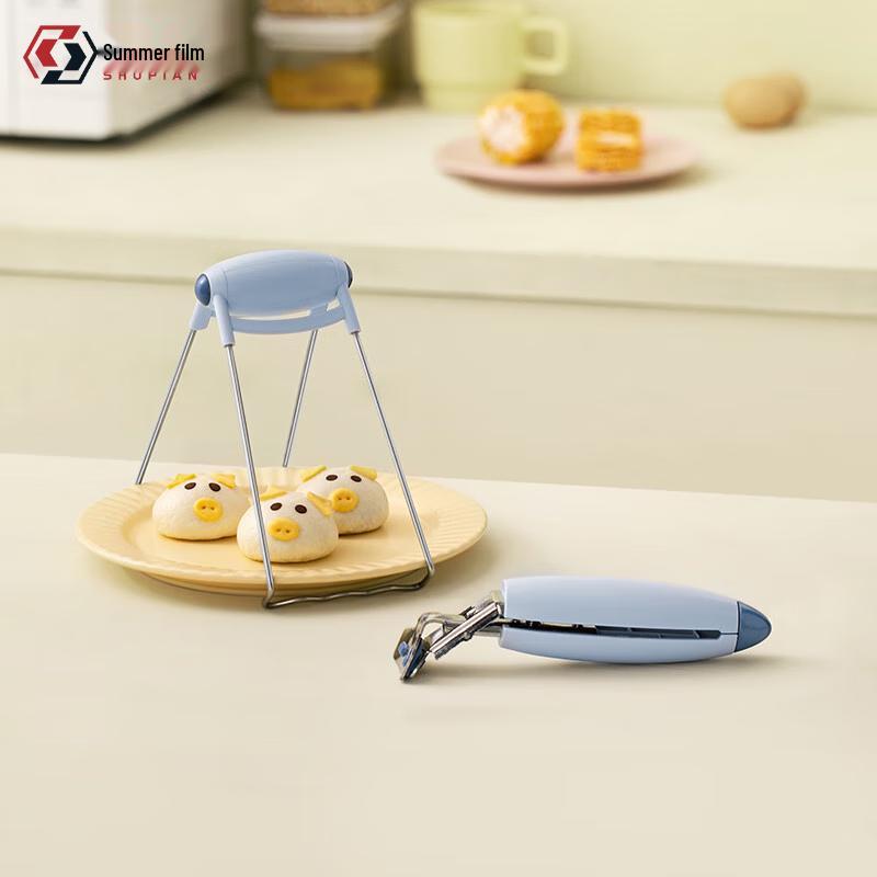 304 Stainless Steel Anti-Scald Plate and Bowl Clip Set