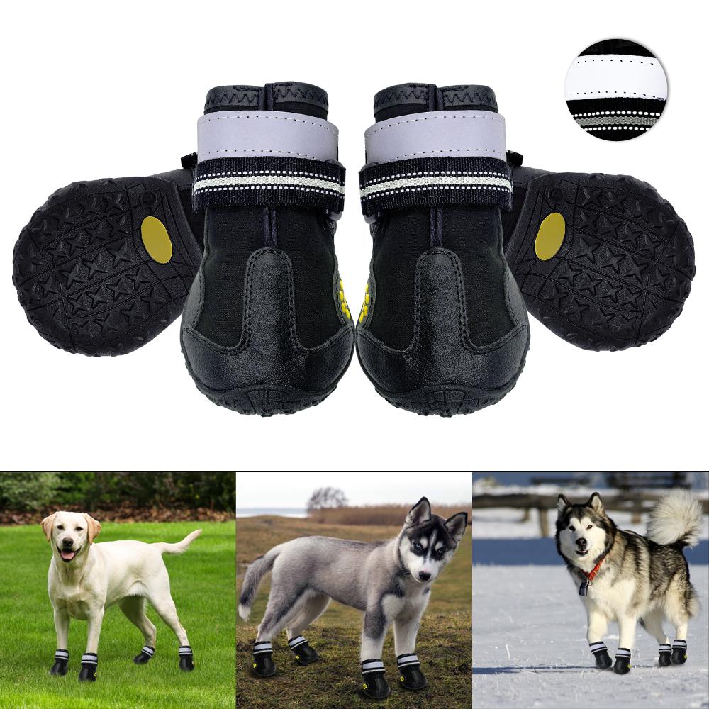 Big Dog Shoes Waterproof Dog Boot Outdoor Pet Rain Snow Shoes Boots