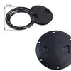 Boat Accessories Boat Hatch 4" 6" 8" ABS Round Non Slip Inspection Hatch w/Detachable Cover for Marine Boat Yacht