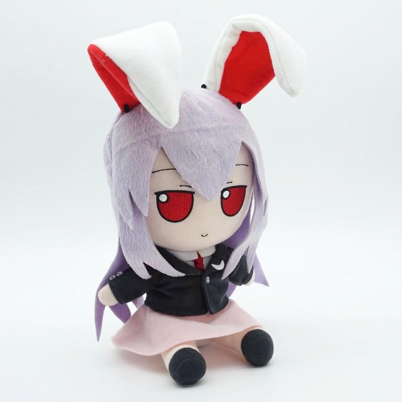 TouHou Project Fumo Reisen Udongein Inaba Plush Toy Stuffed Doll Moonrabbit Cartoon Figure Birthday Present Gift for Kids Fans