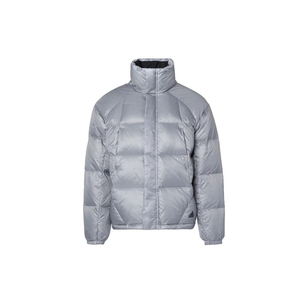 New Adidas Down Jackets Men Gray IL8928
