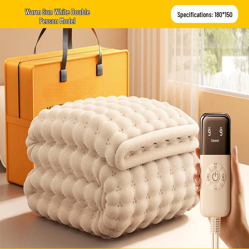 ZISIZ Thickened Washable Electric Blanket